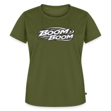 Load image into Gallery viewer, ZOOMI "BOOM BOOM" Women’s Premium T-Shirt - khaki green 