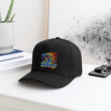 Load image into Gallery viewer, ZOOMI "RUNNING MAN" Rope Cap - black/black