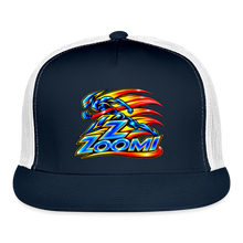 Load image into Gallery viewer, ZOOMI Trucker Hat - navy/white