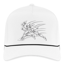 Load image into Gallery viewer, ZOOMI "Z-MAN" Rope Cap - white/black