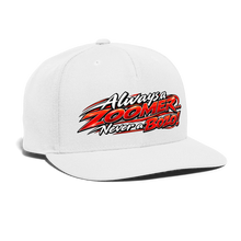 Load image into Gallery viewer, ZOOMI-Always A Zoomer-Snapback Baseball Cap - white