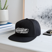 Load image into Gallery viewer, ZOOMI Snapback Baseball Cap - black