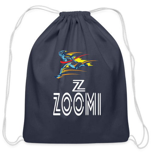 ZOOMI WEARS-Cotton Drawstring Bag - navy