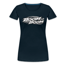 Load image into Gallery viewer, ZOOMI "BOOM BOOM" Women’s Premium T-Shirt - deep navy