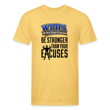 Load image into Gallery viewer, ZOOMI "W.B.H.S." Fitted Cotton/Poly T-Shirt - pastel yellow