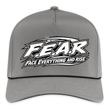 Load image into Gallery viewer, Rope Cap - gray/black