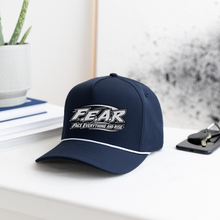 Load image into Gallery viewer, Rope Cap - navy/white