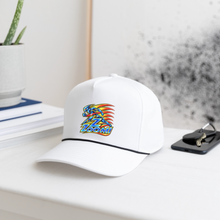 Load image into Gallery viewer, ZOOMI "RUNNING MAN" Rope Cap - white/black
