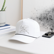 Load image into Gallery viewer, ZOOMI "Z-MAN" Rope Cap - white/black