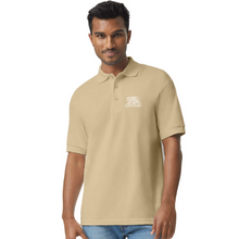 Load image into Gallery viewer, ZOOMI "Z-MAN" Gildan Unisex 50/50 Jersey Polo - Sand