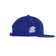 Load image into Gallery viewer, ZOOMI "Always a Zoomer" Snapback Baseball Cap - royal blue
