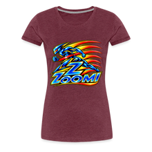 Load image into Gallery viewer, Women’s ZOOMI Premium T-Shirt - heather burgundy