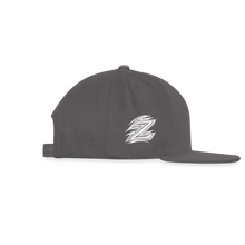 Load image into Gallery viewer, ZOOMI "Always a Zoomer" Snapback Baseball Cap - dark grey