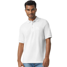 Load image into Gallery viewer, ZOOMI "Z-MAN" Gildan Unisex 50/50 Jersey Polo - white