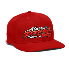 Load image into Gallery viewer, ZOOMI-Always A Zoomer-Snapback Baseball Cap - red