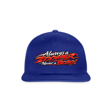 Load image into Gallery viewer, ZOOMI Snapback Baseball Cap - royal blue