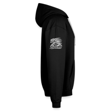 Load image into Gallery viewer, ZOOMI "Just Zoom It" Contrast Hoodie - black/heather gray