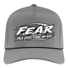 Load image into Gallery viewer, Rope Cap - gray/black