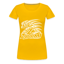 Load image into Gallery viewer, Women’s ZOOMI Premium T-Shirt - sun yellow