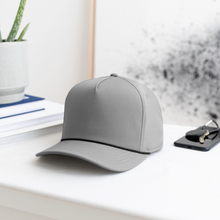 Load image into Gallery viewer, ZOOMI "ZOOM ZOOM" Rope Cap - gray/black