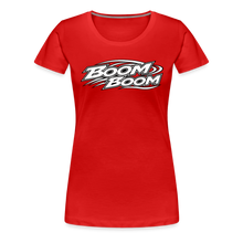 Load image into Gallery viewer, ZOOMI "BOOM BOOM" Women’s Premium T-Shirt - red