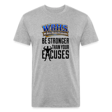 Load image into Gallery viewer, ZOOMI "W.B.H.S." Fitted Cotton/Poly T-Shirt - heather gray