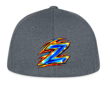Load image into Gallery viewer, ZOOMI Flexfit  Melange Baseball Cap - dark heather gray