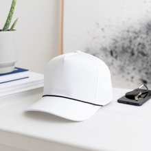 Load image into Gallery viewer, Rope Cap - white/black