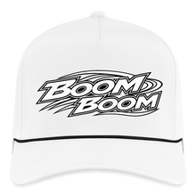 Load image into Gallery viewer, ZOOMI "BOOM BOOM" Rope Cap - white/black