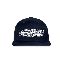 Load image into Gallery viewer, ZOOMI Snapback Baseball Cap - navy