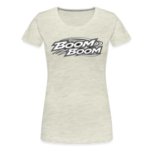 Load image into Gallery viewer, ZOOMI "BOOM BOOM" Women’s Premium T-Shirt - heather oatmeal