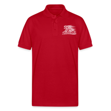 Load image into Gallery viewer, ZOOMI "Z-MAN" Gildan Unisex 50/50 Jersey Polo - red