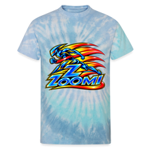 Load image into Gallery viewer, ZOOMI Unisex Tie Dye T-Shirt - blue lagoon