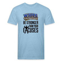 Load image into Gallery viewer, ZOOMI "W.B.H.S." Fitted Cotton/Poly T-Shirt - heather blue