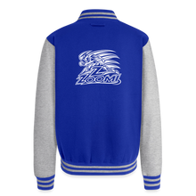 Load image into Gallery viewer, ZOOMI Unisex College Sweat Jacket - royal/heather grey