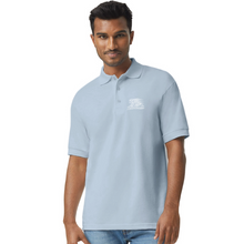 Load image into Gallery viewer, ZOOMI "Z-MAN" Gildan Unisex 50/50 Jersey Polo - light blue