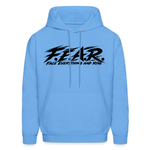 Load image into Gallery viewer, ZOOMI "F.E.A.R" Men's Hoodie - carolina blue