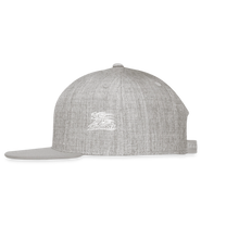 Load image into Gallery viewer, Snapback Baseball Cap - heather gray