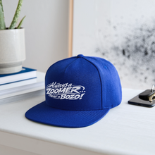 Load image into Gallery viewer, ZOOMI Snapback Baseball Cap - royal blue