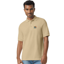 Load image into Gallery viewer, ZOOMI Unisex 50/50 Jersey Polo - Sand