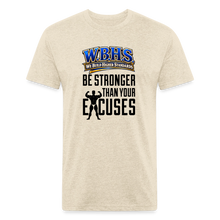 Load image into Gallery viewer, ZOOMI "W.B.H.S." Fitted Cotton/Poly T-Shirt - heather cream