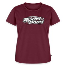 Load image into Gallery viewer, ZOOMI "BOOM BOOM" Women’s Premium T-Shirt - burgundy