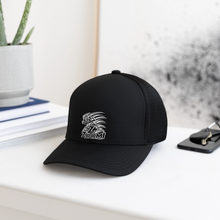 Load image into Gallery viewer, ZOOMI Flexfit Fitted Baseball Cap - black