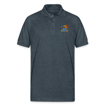 Load image into Gallery viewer, ZOOMI Unisex 50/50 Jersey Polo - deep heather