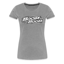 Load image into Gallery viewer, ZOOMI "BOOM BOOM" Women’s Premium T-Shirt - heather gray