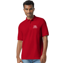 Load image into Gallery viewer, ZOOMI "Z-MAN" Gildan Unisex 50/50 Jersey Polo - red