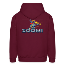Load image into Gallery viewer, ZOOMI WEAR - BOOM BOOM Men&#39;s Hoodie - burgundy