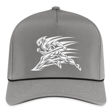 Load image into Gallery viewer, ZOOMI "Z-MAN" Rope Cap - gray/black