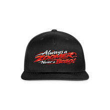 Load image into Gallery viewer, ZOOMI Snapback Baseball Cap - black