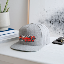 Load image into Gallery viewer, ZOOMI-Always A Zoomer-Snapback Baseball Cap - heather gray
